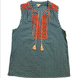 J. Cree Sleeveless Tunic